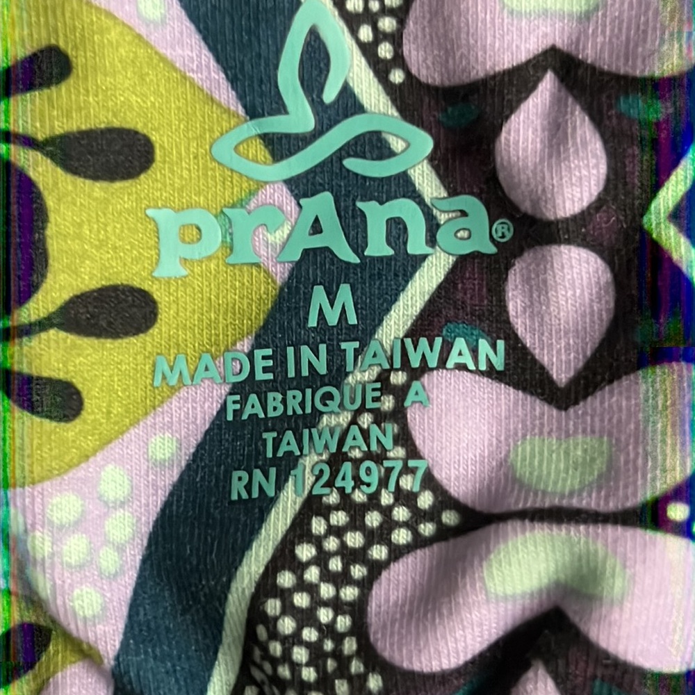 Prana Amaya Floral Print Racer Back Dress Sz:M - Picture 7 of 10